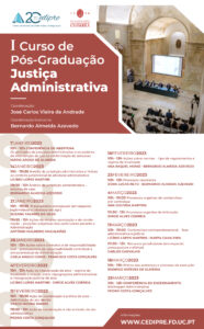 Curso de Pós-Gradução em Justiça Administrativa