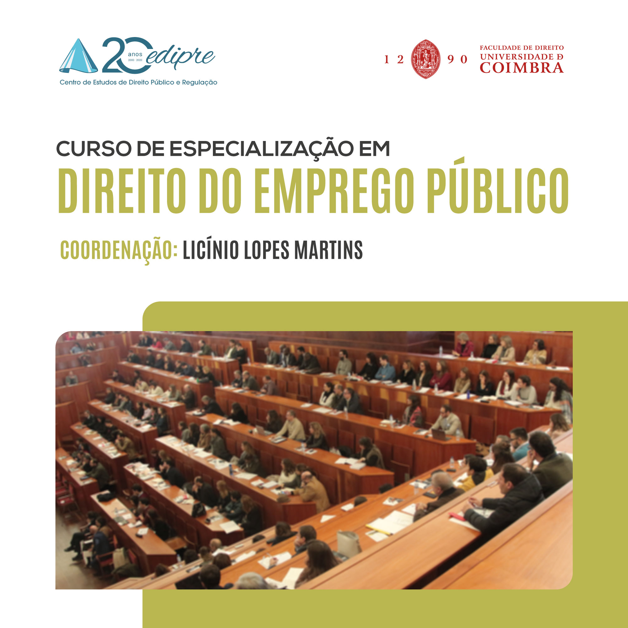 Curso de Especialização em Direito do Emprego Público